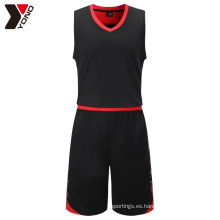 YNBJ002 Venta al por mayor de la juventud barata En blanco Nuevo Mejor Último Jersey de baloncesto Uniforme Diseño de logotipo Personalizado China Color Azul